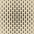 thumbnail image 1 of Ahgly Company Tapis de Zone Carré Transitionnel Lavable en Machine, Beige Blé, 7 Pieds Carré, 1 of 7