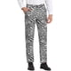 thumbnail image 1 of Pantalones de Hombre INSPIRE CHIC Estampado de Serpiente Corte Regular Frente Plano Cintura Elástica Talla 36, 1 of 6