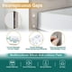 thumbnail image 3 of Topes Para Puertas De Gabinetes, Paquete De 200 Almohadillas Autoadhesivas Para Amortiguadores De Sonido, Puntos Circulares, Topes Para Armarios, Goma Suave Transparente Para Cajones, Mesas, Portátile, 3 of 5