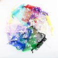 thumbnail image 3 of 100 Pieces 1 Pack Printed Color Gold Butterfly with Drawstring Jewelry Gift Bag, Chiffon Bundle Wedding Christmas Party Gift Bag, Candy Bag, 3 of 7