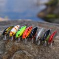 thumbnail image 5 of MInHoues Floating Crankbait, 1.77" Hard Plastic Minnow Fishing Lure with Treble Hooks, Realistic Wobbling Artificial Bait for Bass and Trout, Freshwater Saltwater Tackle Gear, 5 of 5
