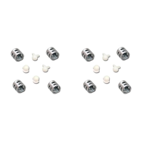 HobbyFlip QR Ladybird-Z-04 Motor Sleeve Set for 4 Motors Quadcopter Compatible with Walkera QR Ladybird 2 Pack