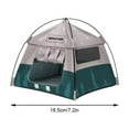 thumbnail image 5 of FurNest 7in Miniature Camping Small Tent Miniatures Outdoor Furniture, 5 of 9