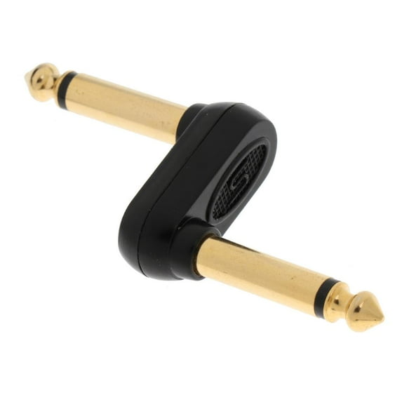 6.35mm Plug Jack For Connect Couple Guitar Pedal Effects With Offset Jack