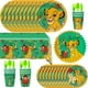 thumbnail image 2 of Disney El Rey León Simba decoraciones de fiesta de cumpleaños, vasos de papel, platos, globos, mantel, pancarta para niños, decoración de fiesta, 2 of 4