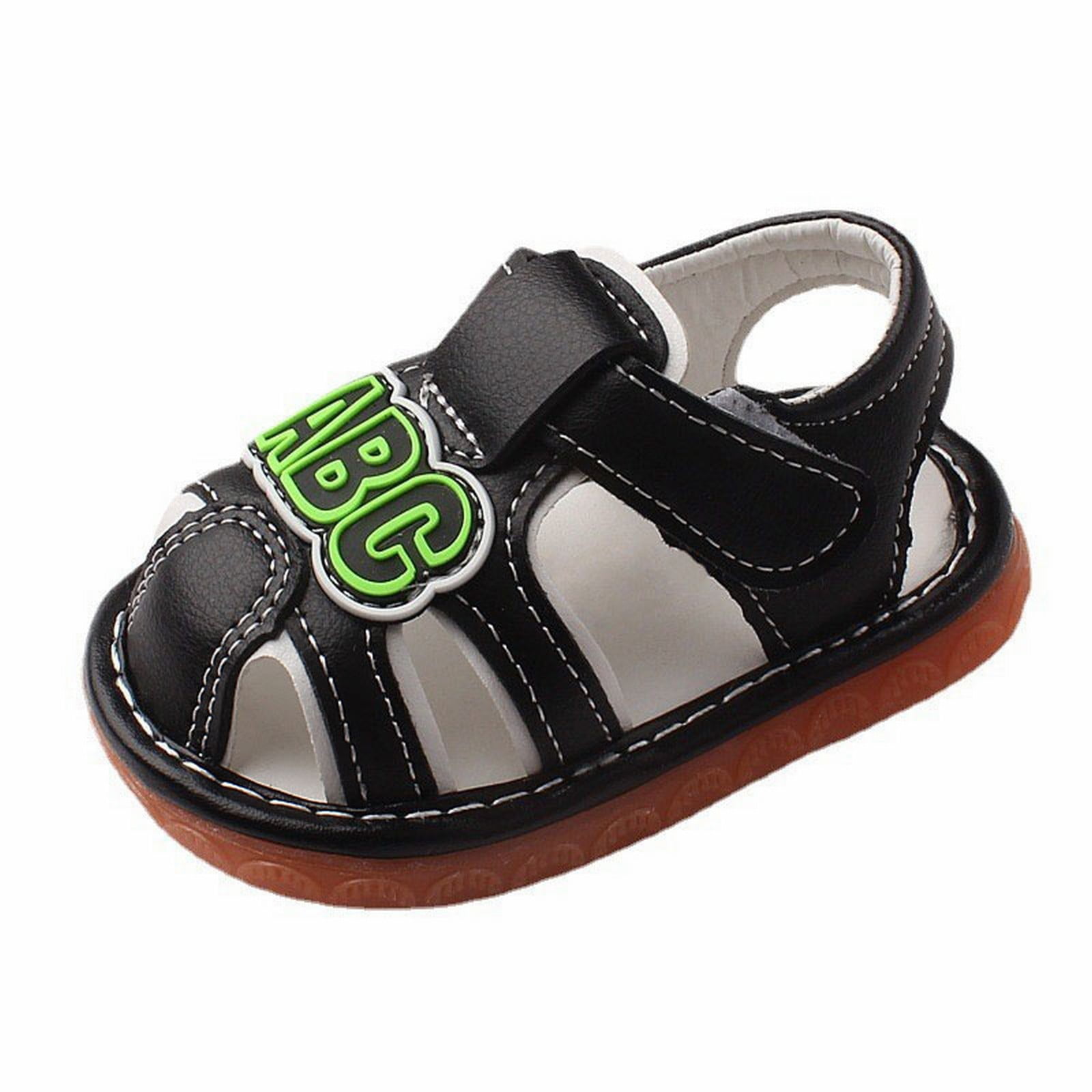 Infant Girls Sandal Toddler Size 9 Shoes Girls Summer Whistle Boys Sandals 012 Years Old Cow Muscle Sole Children s Name Is Shoes Women s Female