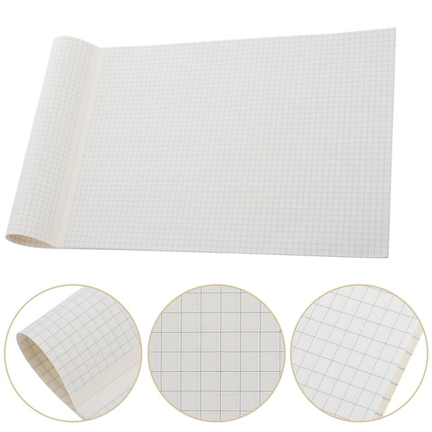 unbranded Cuaderno De Papel Cuadriculado Reforzado Para Escuela Claro Para Notas Y Dibujos