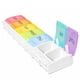 thumbnail image 1 of Organizador de pastillas para viajes Pastillero semanal Pastillero de 7 días Organizador diario de medicamentos 7, 1 of 8