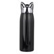 thumbnail image 5 of Elegante termo de acero inoxidable con agarre de silicona, color negro, de 300 ml, 5 of 8