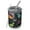 Black Dinosaurs Speech, variant on 12oz Coffee Tumblers Black Dinosaurs Silhouette Pattern Stainless Steel Vacuum Insulated Travel Tumbler Coffee Cups Mug with Lid and Straw with Cleaning Brush for Cold & Hot Drinks