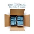 thumbnail image 2 of JYPESA | Elements Jab&oacute;n Hotelero 20 g Menta y T&eacute; Verde | Jabones Individuales para Hotel y Airbnb | Amenidades Hoteleras | Caja con 120 Piezas, 2 of 8