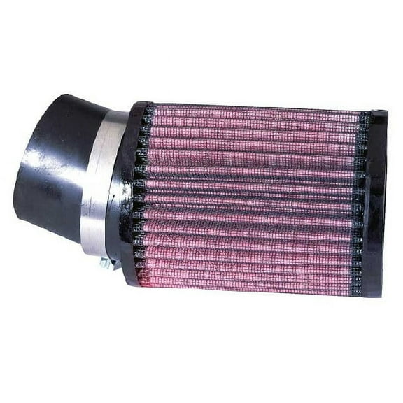 K&N Universal Clamp-On Air Filter: High Performance, Premium, Washable, Replacement Engine Filter: Flange Diameter: 2.4375 In, Filter Height: 5 In, Flange Length: 2 In, Shape: Round, RU-1760