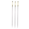 thumbnail image 2 of 3 Pieces 6.9 cm Steel Large Eye Needles Yarn Self Threading Hand Sewing Knitting, 2 of 7