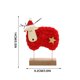 thumbnail image 2 of Xihbxyly Artículos En Liquidación En Oferta para Mujeres Caja de Regalo Decoración de Cordero Blanco de Lana Decoración Navideña de Muñeco de Nieve y Anciano Navideño, 2 of 2