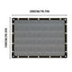 thumbnail image 3 of Toldo para piscina y sol al aire libre | Tejido de poliéster de alta densidad 420D | 90 % de protección UV | Vela de sombra impermeable y resistente al desgarro para patio, césped, jardín, terraza, 3 of 5
