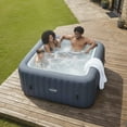 thumbnail image 4 of Wave Pacific | 6-Person Inflatable Hot Tub | EnergySave Bundle | Gray Rattan, 4 of 10