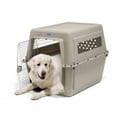 thumbnail image 3 of Petmate Vari Extra Large Plastic Portable Dog Kennel Airline Friendly Pet Carrier, 48" for Pets 90-125 lb, Bleached Linen, 3 of 7