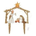 thumbnail image 2 of Conjunto religioso de de de Navidad Escultura Decoración de hogar Nacimiento de Jesús Adorno Decoración Regalos Sunnimix Estatua de la figura de la natividad, 2 of 8