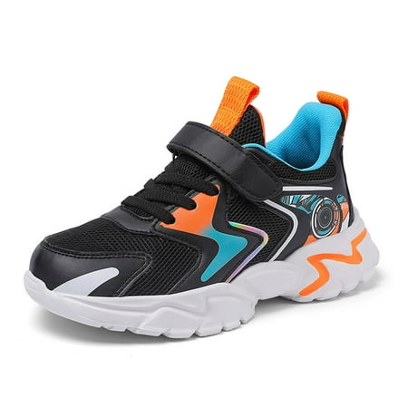 

Eashi Kids Boys Girls Breathable Sneakers Running Shoes Comfort Sneakers Toddler/Little Kid/Big Kid Orange US 12.5K