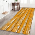 thumbnail image 2 of Alfombra de cocina Sunnimix antideslizante Felpudo de piso retro Amarillo 40x120cm, 2 of 7