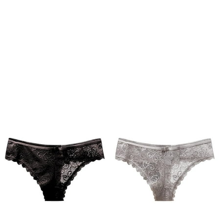 Wijhcboe 2 Pack Womens Underwear plus Size 4x Underwear Cotton Bikini Panties Extra Large Panties for Women Lace Soft Hipster Panty Underwear Cotton Women Ladies Stretch Full Seamless Athletic Under