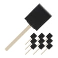thumbnail image 4 of 10 pinceles de pintura DIY para limpiar rejillas de ventilación de coche, juguetes para principiantes, acrílicos 2 pulgadas, 4 of 9