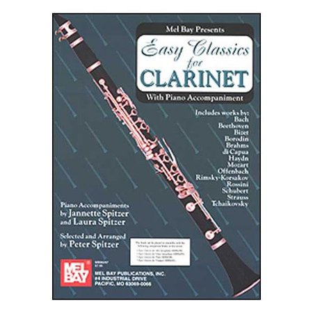 Pre-Owned Easy Classics for Clarinet - With Piano Accompaniment (Paperback) by Peter Spitzer
