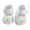 White, variant on Otqutp Little Kid First Walking Sneakers Cute Loafers For Baby First Steps Arch Support Sports Shoes Cozy Non Slip Soft Slip White Lace Princess Shoes