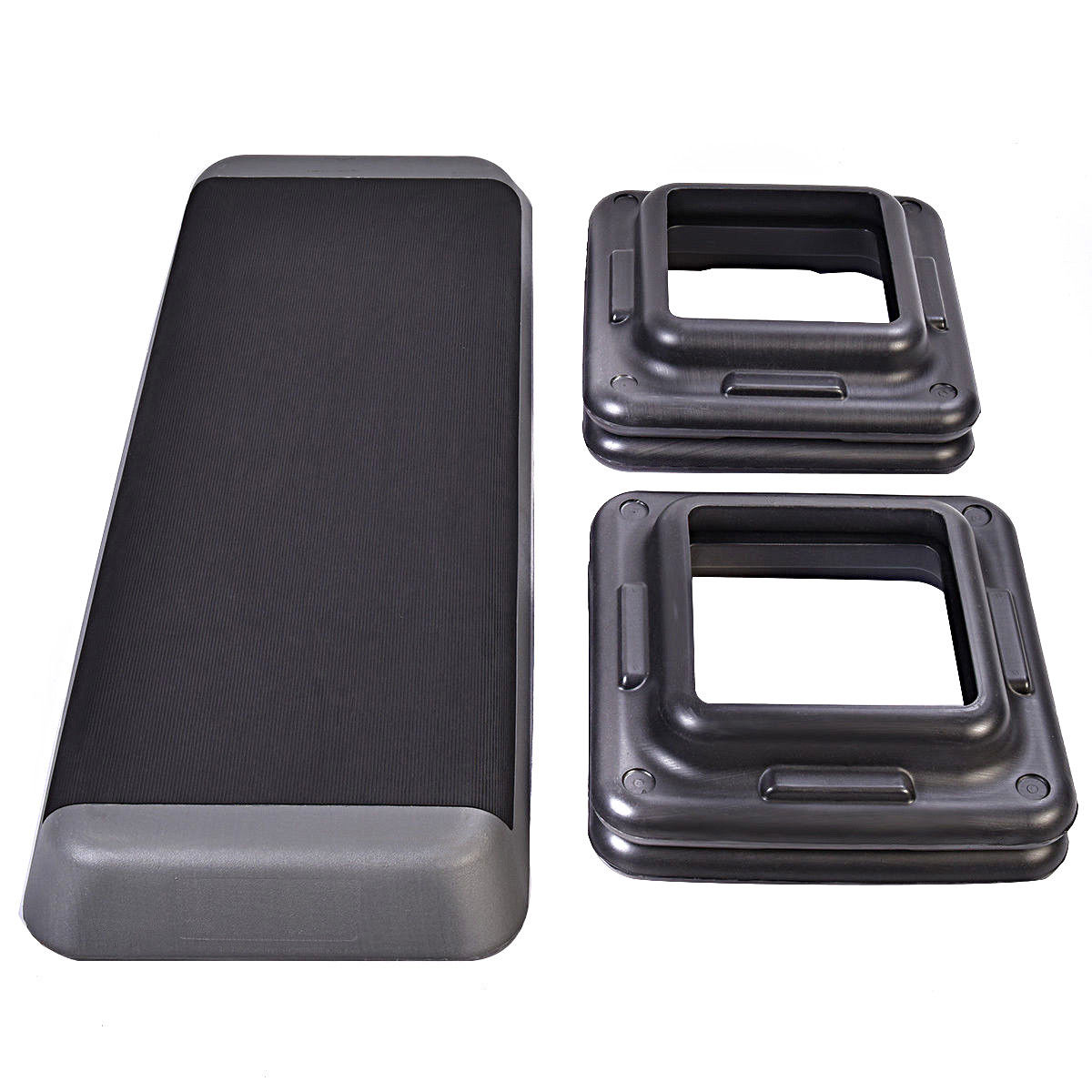 Segawe 43'' Aerobic Step Fitness Platform With 4 Risers - Adjustable, 550lb Capacity