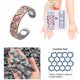 thumbnail image 2 of Anillos para mujer, regalos para mujer, escultura, drenaje, terapia, desintoxicación linfática, magnetoterapia para hombres y mujeres, pulseras., 2 of 5