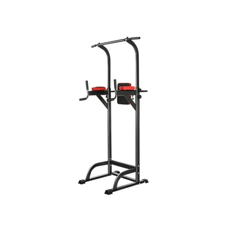 Studiostore Chin Up Bar Adjustable Abs Workout Knee Crunch Triceps Station Power Tower