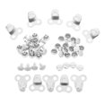 thumbnail image 1 of IDEANATEGRATE 10Jgo Hebillas De Metal Para Con Agujero Para De Cordones, 1 of 6