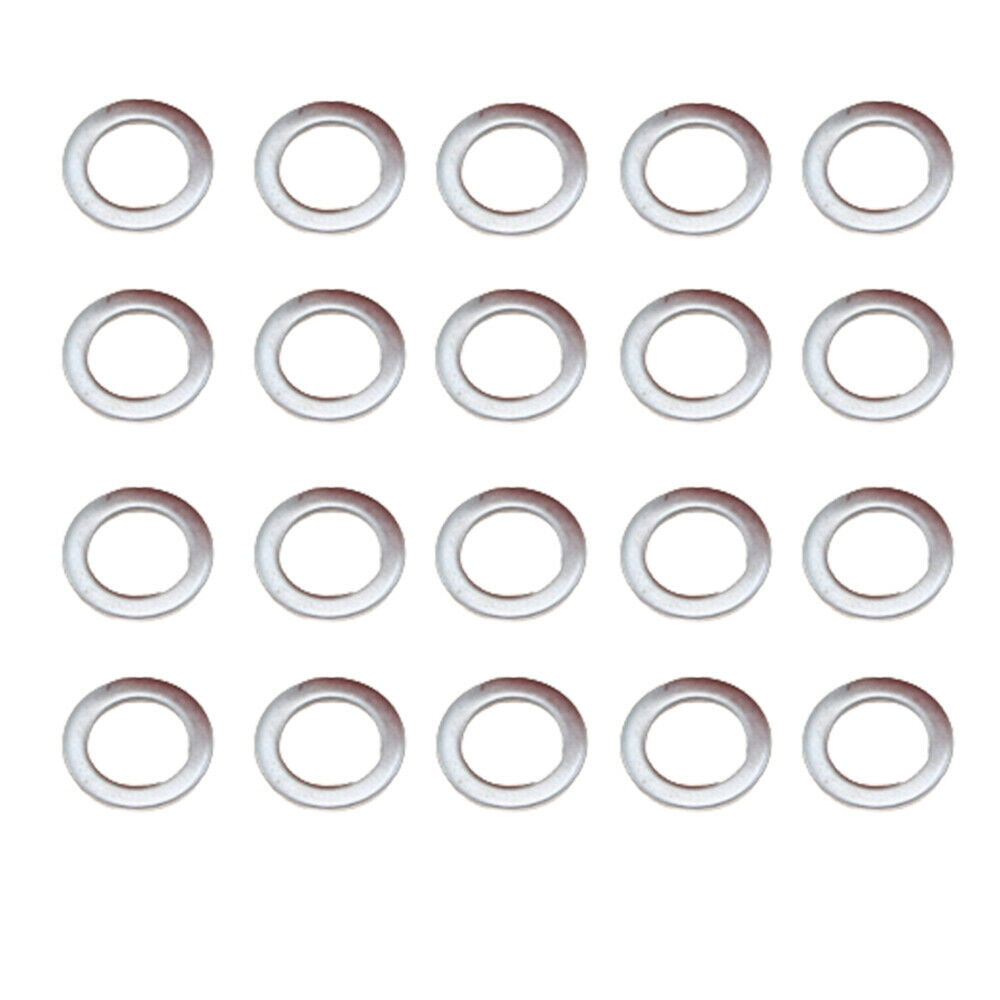 20 X New 12mm Oil Drain Bolt Aluminum Crush Washers For Honda 94109