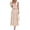 Floral Apricot, variant on Womens Summer Floral Maxi Dresses Spring Sleeveless Cowl Neck Flowy Beach Vacation Wedding Guest Long Dress