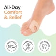 thumbnail image 5 of Zentoes U-Shaped Felt Callus Cushion Pads, Medical Grade Foot Pain Relief Protectors for Shoes, 48 Count, 5 of 9