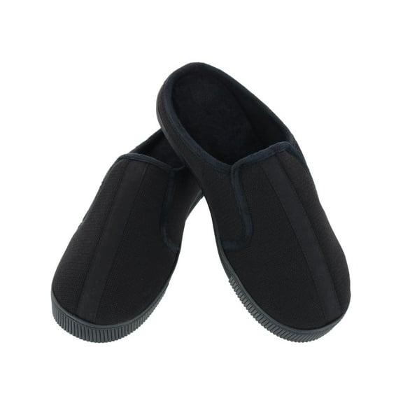 Isotoner  Textured Knit Kai Hoodback Slipper (Men)