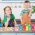 thumbnail image 7 of HongHeng 24PCS Prefilled Easter Eggs with Toys Inside, Easter Basket Eggs Filled Stuffers, Easter theme Party Favors Fidget Hunting Assortment Toys, Treasure Box Party Supplies, 7 of 7