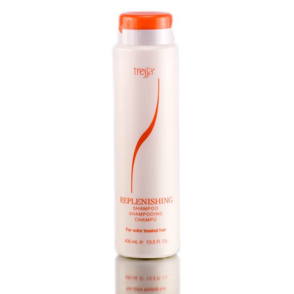 Size : 13.5 oz , Tressa Replenishing Shampoo , Hair Scalp - Pack of 2 w/ SLEEK Teasing Comb