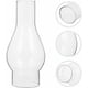 thumbnail image 1 of Abat-jour en Verre Transparent pour Lampe à Huile, Cheminée en Verre de Lampe à Pétrole, Abat-jour pour Lampe Kérosène, Accessoires Rempla?ables (Tamaño: Pequeño), 1 of 5