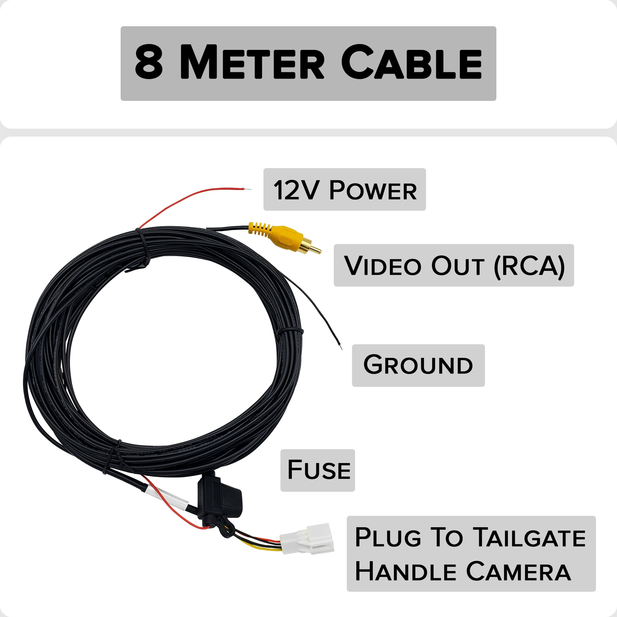 master tailgaters replacement ford emblem backup camera for 2004-2016 f150  f250 f350 f450 f550 - Walmart.com