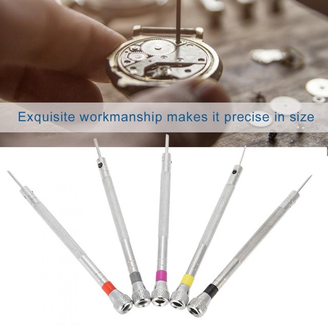 Juego De Destornilladores De Joyería De Micro Precisión, Destornillador De Reparación De Relojeros O Gafas, Joyería, Destornilladores Relojero For Reparación De Relojes Unbranded ZP13356