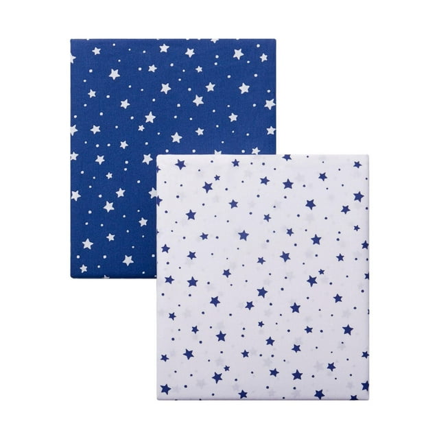George Baby Organic Cotton Double Pack Crib Sheets