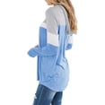 thumbnail image 3 of Sudadera Mujer Algodón Poliéster Cordón Deportivo Sweatershirt FleinngHoz JD710495487, 3 of 7