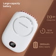 thumbnail image 3 of Ventilador de cuello portátil AOCOOLFAN DQ203 USB recargable blanco, 3 of 6