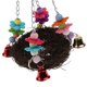 thumbnail image 4 of Columpio de tejida de ratán, jaula para pájaros, casa, mordeduras para mascotas, juguetes para escalar loros Dia.12cm Yuyangstore Nido de pájaro mascota, 4 of 8