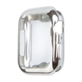 thumbnail image 1 of Adecuado para Apple Watch 4 generación, funda blanda transparente con todo incluido, funda protectora de TPU galvanizada para reloj S8, 1 of 6