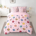 thumbnail image 2 of Manfei Kawaii Cosmos Planet Bedding Comforter Set 7-Piece for Teens Boys Girls,Cartoon Galaxy Rocket King Bedding Sets,Starry Sky Ultra Soft Bed Sheets,Luxury Bedroom Decor,Reversible, 2 of 8
