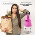 thumbnail image 4 of Carrito Plegable Multifuncional Queen Sense Ideal Para Mandado Supermercado Con Bolsa De Lona Color Rosa, 4 of 6