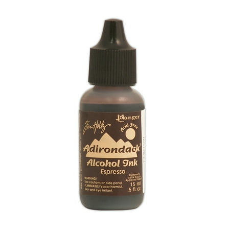 UPC: 0804551936258 | Tim Holtz Alcohol Inks espresso  0.5 oz.  bottle (pack of 6)