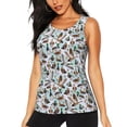 thumbnail image 1 of Balery Mallard Ducks Wild Birds1 Camiseta sin mangas estampada ligera para mujer, tops de entrenamiento sin mangas, camisetas de yoga transpirables de secado rápido.-X-Large, 1 of 7